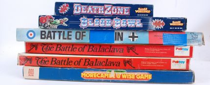 BOARD GAMES; A very good selection of vintage board games,