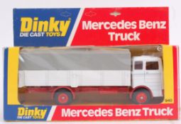 DINKY; An original vintage diecast Dinky Toys 940 Mercedes Benz Truck,