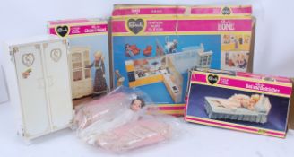 SINDY; A collection of vintage Sindy Pedigree toys and accessories etc,