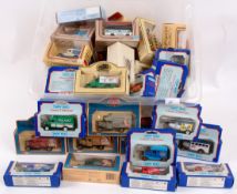 LLEDO DAYS GONE; A large collection (approx 50+) boxed diecast models, mostly Lledo Days Gone,
