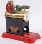 LIVE STEAM; an original vintage small Mamod Live Steam power plant,