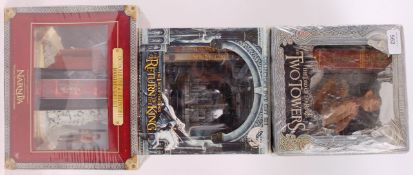 COLLECTORS SETS; 3x sealed unopened cult film DVD collectors box sets - Narnia (with bookends),