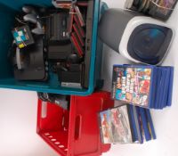 GAMING; A collection of gaming consoles and games to include; Playstation 2 console and games,