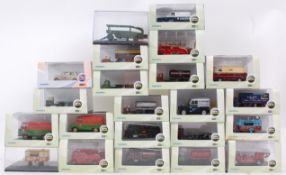 OXFORD COMMERCIALS; A collection of 22x Oxford 1:43 & 1:76 scale diecast vehicles (one other).
