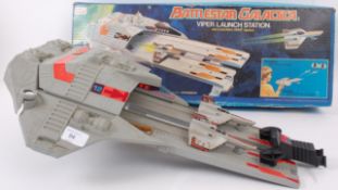 BATTLESTAR GALACTICA; An original rare Battlestar Gallactica Viper Launch playset by Mattel,