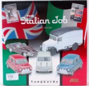 ITALIAN JOB; Original presentation set of The Italian Job made by Lledo Vanguards.