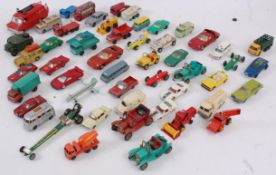 DIECAST; A good mixed lot of assorted loose vintage diecast - mostly Lesney,