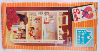 SINDY SUPER HOME; An original and rare Pedigree Sindy Super Home playset - appears to be complete,