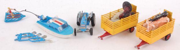 DIECAST; A small mixed collection of loose diecast to include 2x Corgi Beast Carriers,