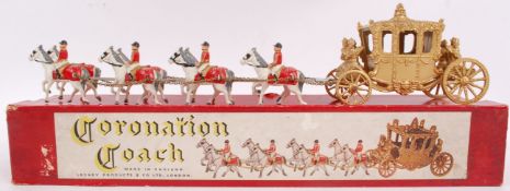 LESNEY CORONATION COACH; An original vintage Lesney Coronation diecast model coach,