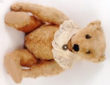 AN EARLY c1905 STEIFF TEDDY BEAR; An original early circa 1905 Steiff ' blank button ' teddy bear.