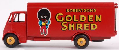 DINKY; Original Dinky Guy 919 Golden Shred Robertson's advertising truck in red.