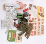 ACTION MAN; A small collection of vintage Action Man items, by Palitoy,