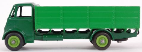 DINKY; An original Dinky 511 Guy 4 Ton Lorry in two tone green diecast lorry.