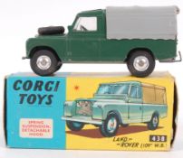 CORGI; An original vintage diecast model Corgi 438 Land Rover 109