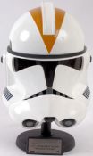 MASTER REPLICAS 1:1 SCALE STAR WARS HELMET;