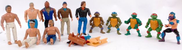 ACTION FIGURES; A great collection of complete sets of action figures,