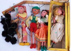PELHAM PUPPETS; A collection of original vintage Pelham Puppets to include;