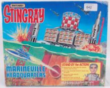 MATCHBOX STINGRAY; Original Matchbox Stingray Marineville Headquarters playset,