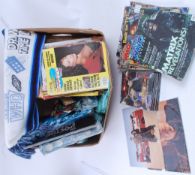 DOCTOR WHO; A large mixed box of assorted vintage Doctor Who items,