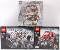 LEGO TECHNIC; A collection of 3x Lego Technics sets,