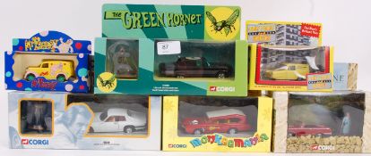 TV & FILM DIECAST; A collection of mostly Corgi boxed TV & Film related diecast,