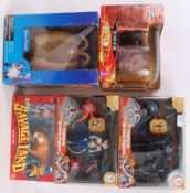 ACTION FIGURES; A great selection of action figures, each within the original boxes,