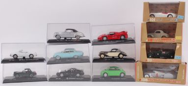 BRUMM; A collection of mixed boxed diecast to include 4x Brumm boxed models,
