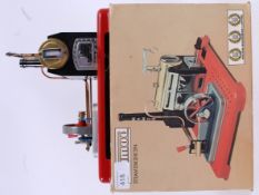 MAMOD; An original vintage Mamod SP4 Steam plant engine with brass boiler within the original box.