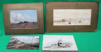 Group of 4 marked E.W for Watson picture