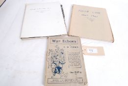 R W French. War Echoes. 1916.