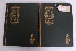 H N Hutchinson Living Races of Mankind Volumes 1 & 2.