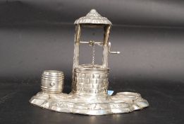 An unusual continental silver / white me