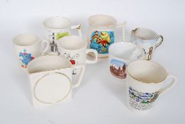 A collection of 8x novelty vintage drink