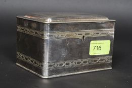 A good large table top silver plate jewe