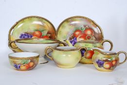 An excellent 20th century handpainted st