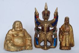 A collection of Asian deities to include