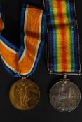 A World War One / medal group pair ( Vic