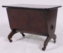 A 1950's walnut cased hoover.