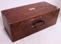 A fabulous 1950's wooden boxed Electrolux hoover with ivorine plaque to the box together with a
