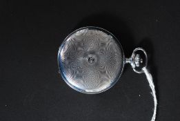 An unusual Baylor ?  full hunter pocket watch, with Braille dial being marked for Incabloc.