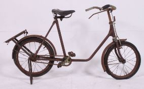 A stunning vintage childs bicycle by Ace, having a Dunlop saddle,