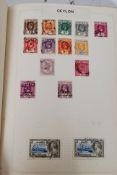 A good vintage stamp album, to include penny 1d reds, nazi stamps,