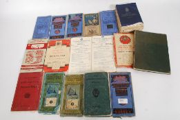 A collection of vintage maps to include Bartholomews, canvas lined,