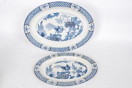 Two Woods and Sons ' Yuan ' pattern Asiatic pheasant meat platters