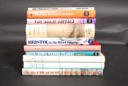 BRISTOL HISTORY; 10x books, mostly relating to Bristol Port / shipping,
