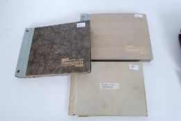 2 photograph albums belonging to Peter Stuckey Espana 1952 with some cycling, Swiss Tour 1947,