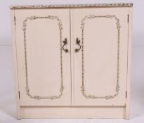 A good quality Louis 15th French shabby chic style bedroom wash cabinet.