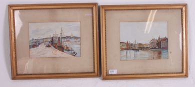 WS 1912. Eyemouth Harbour.