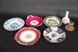 A collection of china wares to include Royal Worcester, Royal Doulton,